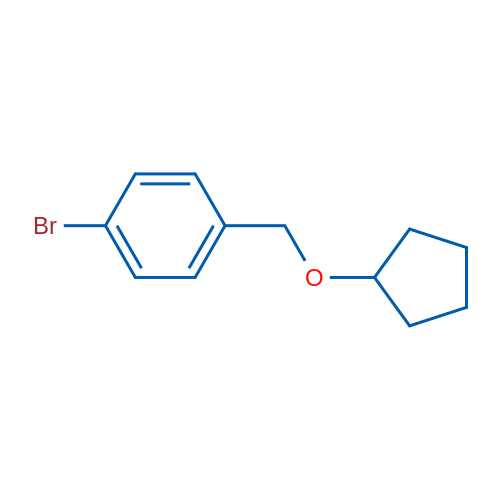 1-Bromo-4-((cyclopentyloxy)methyl)benzene 1g