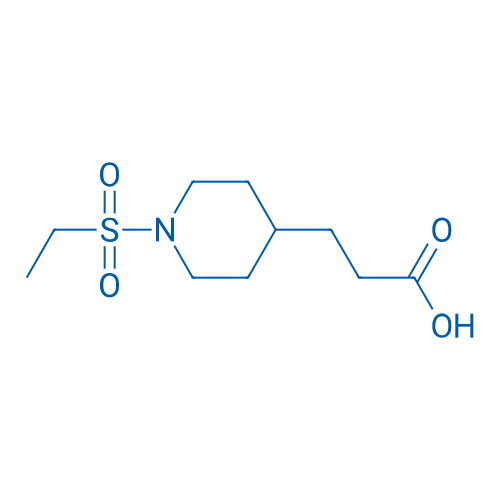 3-(1-Ethanesulfonyl-piperidin-4-yl)-propionic acid 1g
