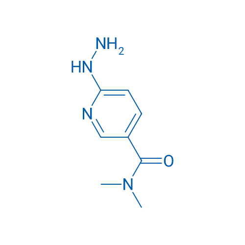 6-Hydrazinyl-N,N-dimethylnicotinamide 1g