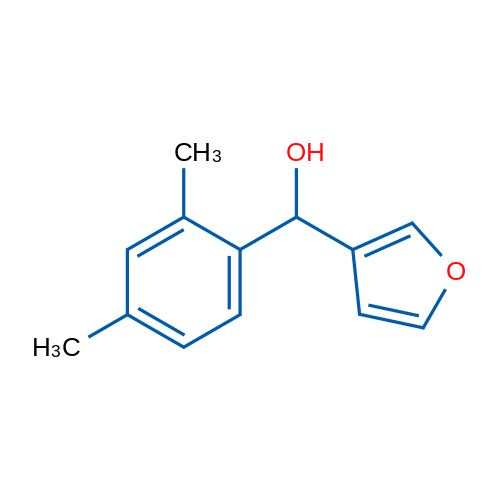 (2,4-Dimethylphenyl)(furan-3-yl)methanol 1g