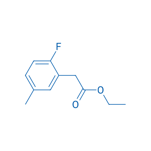 Ethyl 2-fluoro-5-methylphenylacetate 250mg