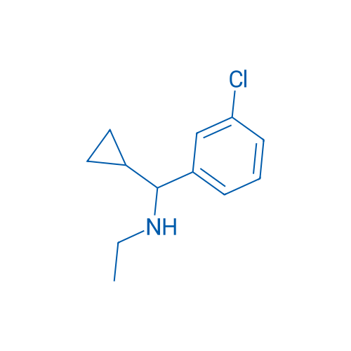 N-((3-Chlorophenyl)(cyclopropyl)methyl)ethanamine 1g