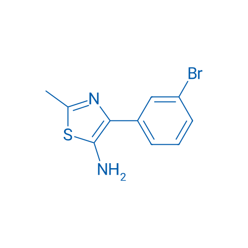 4-(3-Bromophenyl)-2-methylthiazol-5-amine 1g