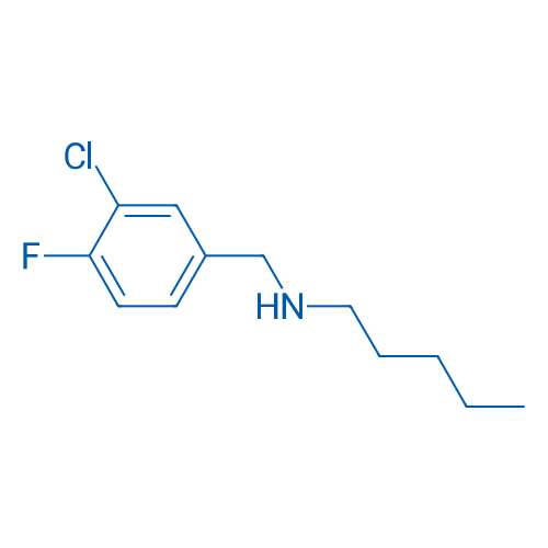 [(3-Chloro-4-fluorophenyl)methyl](pentyl)amine 5g