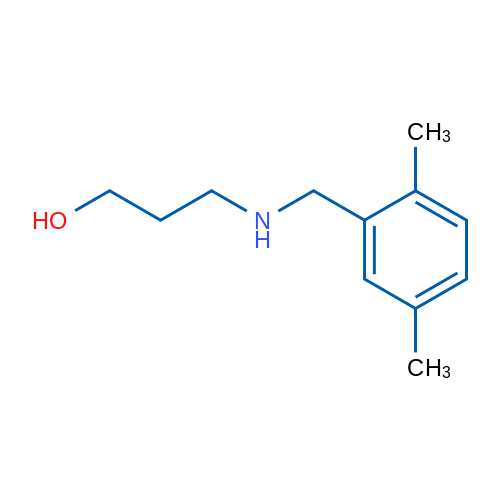 3-{[(2,5-dimethylphenyl)methyl]amino}propan-1-ol 1g