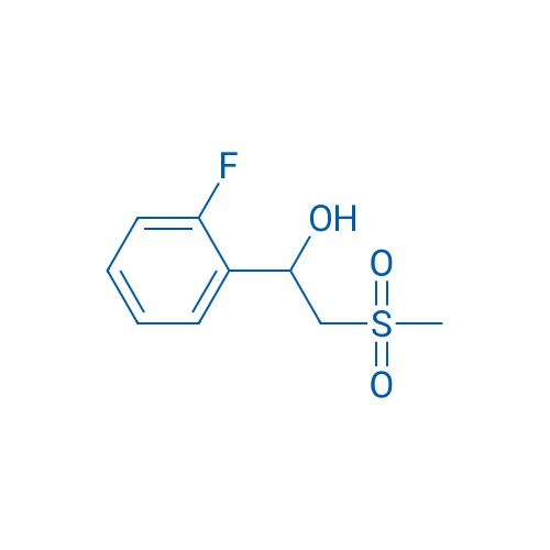 1-(2-Fluorophenyl)-2-(methylsulfonyl)ethanol 1g