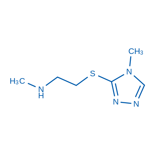 N-Methyl-2-((4-methyl-4H-1,2,4-triazol-3-yl)thio)ethan-1-amine 1g
