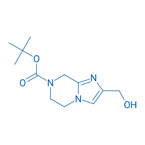 tert-Butyl 2-(hydroxymethyl)-5,6-dihydroimidazo[1,2-a]pyrazine-7(8H)-carboxylate 250mg