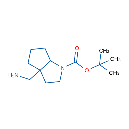 tert-Butyl 3a-(aminomethyl)-octahydrocyclopenta[b]pyrrole-1-carboxylate 1g