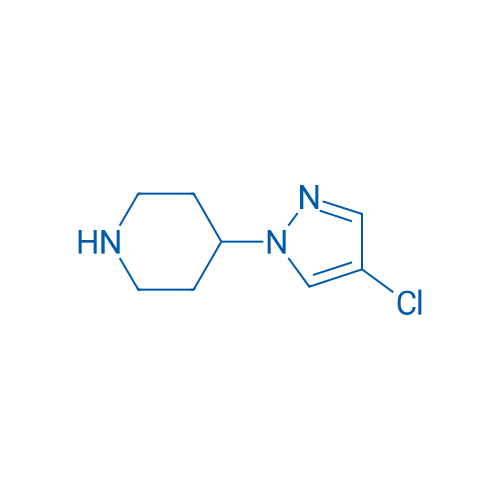 4-(4-Chloro-1H-pyrazol-1-yl)piperidine 100mg
