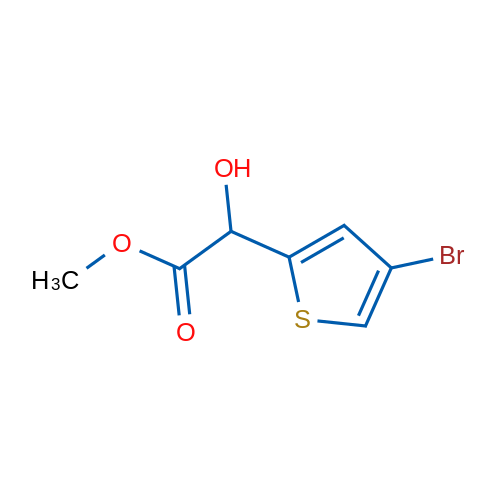 Methyl 2-(4-bromothiophen-2-yl)-2-hydroxyacetate 1g