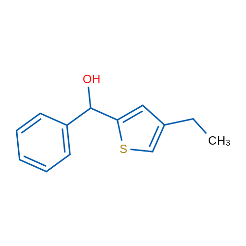 (4-Ethylthiophen-2-yl)(phenyl)methanol 1g