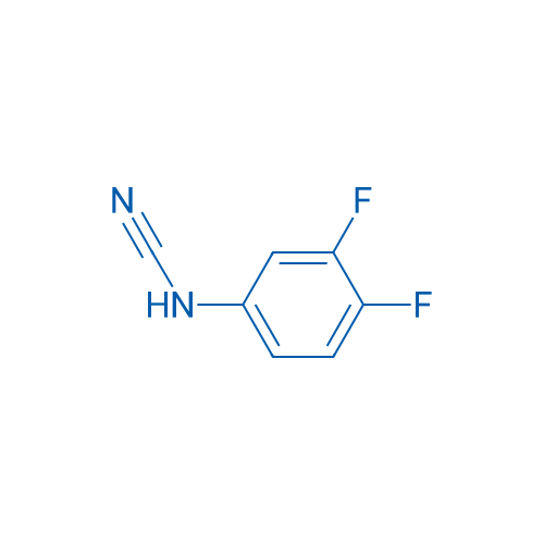 [(3,4-Difluorophenyl)amino]carbonitrile 1g