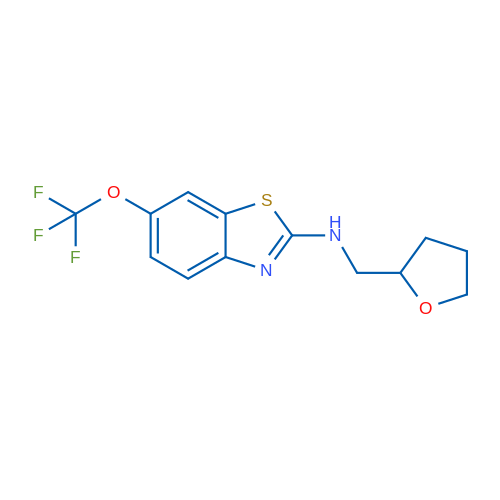 N-((tetrahydrofuran-2-yl)methyl)-6-(trifluoromethoxy)benzo[d]thiazol-2-amine 5g