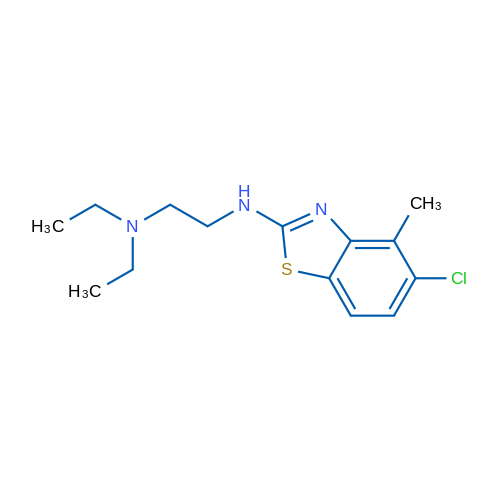 N1-(5-chloro-4-methylbenzo[d]thiazol-2-yl)-N2,N2-diethylethane-1,2-diamine 1g