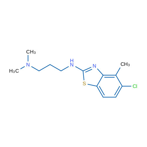 N1-(5-chloro-4-methylbenzo[d]thiazol-2-yl)-N3,N3-dimethylpropane-1,3-diamine 1g