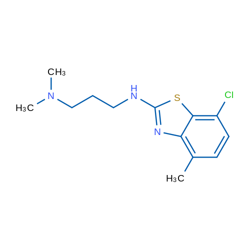 N1-(7-chloro-4-methylbenzo[d]thiazol-2-yl)-N3,N3-dimethylpropane-1,3-diamine 10g