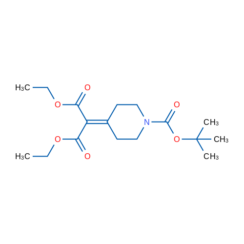Diethyl 2-(1-(tert-butoxycarbonyl)piperidin-4-ylidene)malonate 1g
