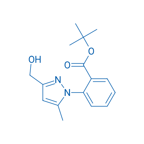 tert-Butyl 2-(3-(hydroxymethyl)-5-methyl-1H-pyrazol-1-yl)benzoate 1g