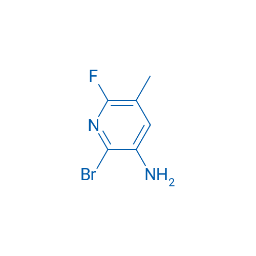 2-Bromo-6-fluoro-5-methylpyridin-3-amine 250mg