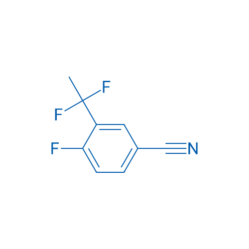 3-(1,1-Difluoroethyl)-4-fluorobenzonitrile 100mg