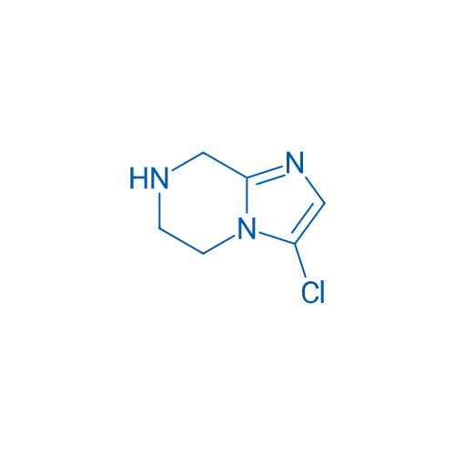 Imidazo[1,2-a]pyrazine, 3-chloro-5,6,7,8-tetrahydro- 250mg