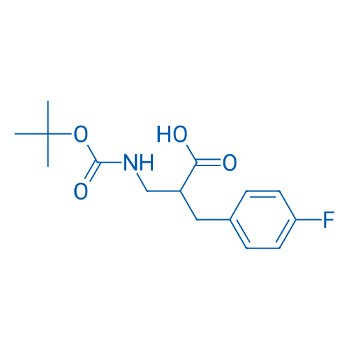 3-((tert-Butoxycarbonyl)amino)-2-(4-fluorobenzyl)propanoic acid 25g