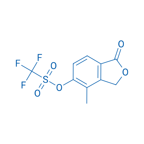 4-Methyl-1-oxo-1,3-dihydroisobenzofuran-5-yl trifluoromethanesulfonate 1g