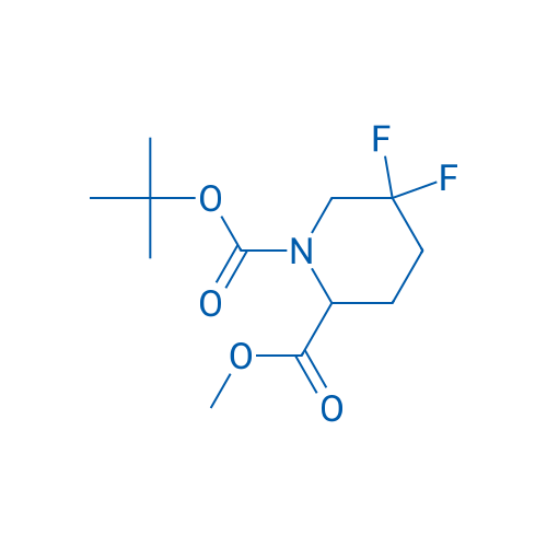 1-tert-Butyl 2-methyl 5,5-difluoropiperidine-1,2-dicarboxylate 100mg