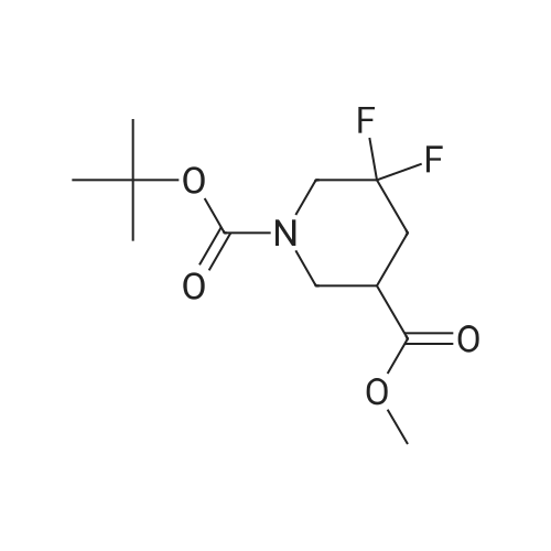 1-tert-Butyl 3-methyl 5,5-difluoropiperidine-1,3-dicarboxylate 100mg