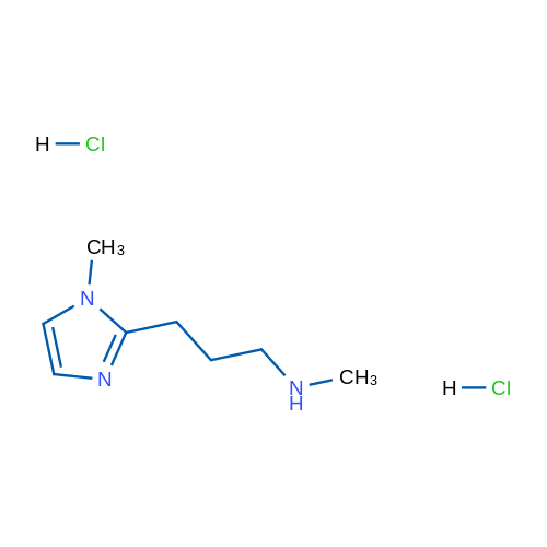 N-Methyl-3-(1-methyl-1H-imidazol-2-yl)propan-1-amine dihydrochloride 1g