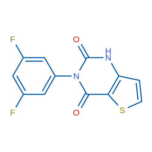 3-(3,5-Difluorophenyl)-1H,2H,3H,4H-thieno[3,2-d]pyrimidine-2,4-dione 1g