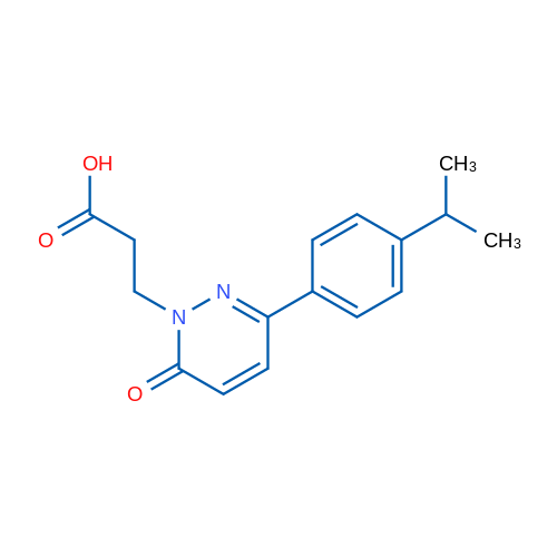 3-{6-oxo-3-[4-(propan-2-yl)phenyl]-1,6-dihydropyridazin-1-yl}propanoic acid 1g