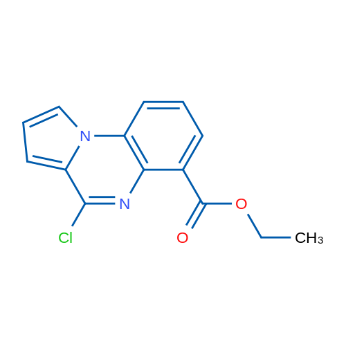Ethyl 4-chloropyrrolo[1,2-a]quinoxaline-6-carboxylate 1g