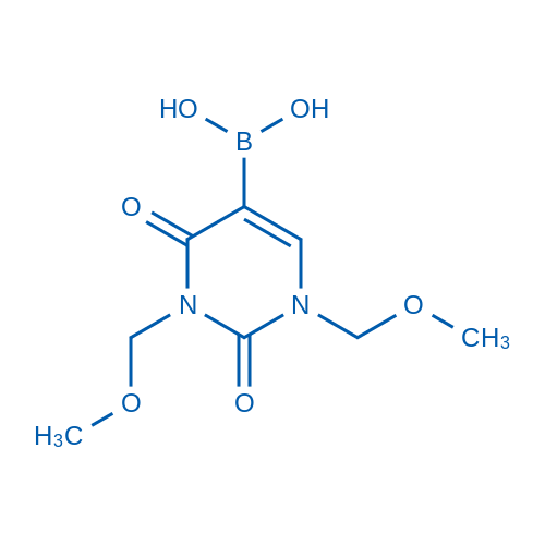 (1,3-Bis(methoxymethyl)-2,4-dioxo-1,2,3,4-tetrahydropyrimidin-5-yl)boronic acid 100mg