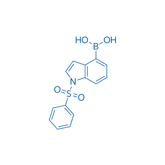 (1-(Phenylsulfonyl)-1H-indol-4-yl)boronic acid 5g