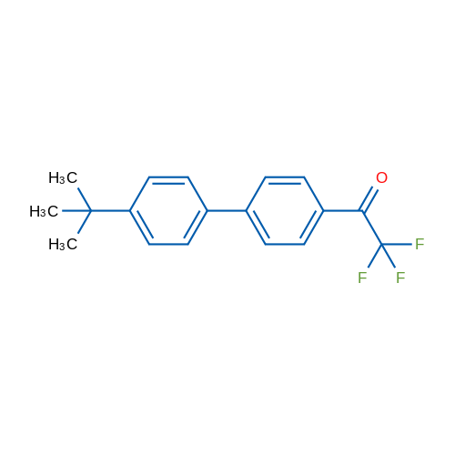 1-(4'-(tert-Butyl)-[1,1'-biphenyl]-4-yl)-2,2,2-trifluoroethanone 1g