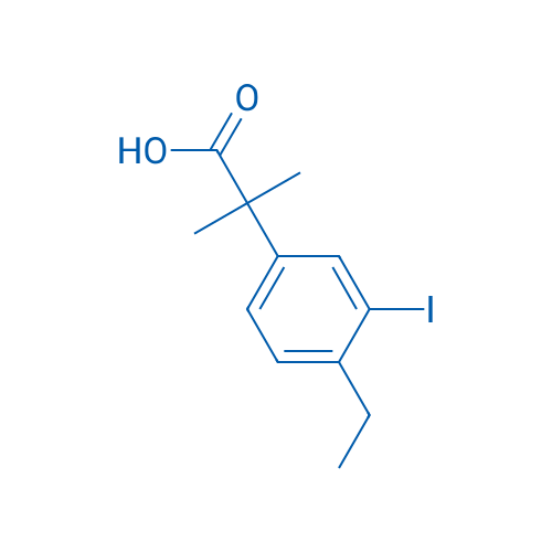 2-(4-Ethyl-3-iodophenyl)-2-methylpropanoic acid 100g
