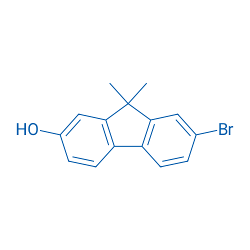 7-Bromo-9,9-dimethyl-9H-fluoren-2-ol 250mg