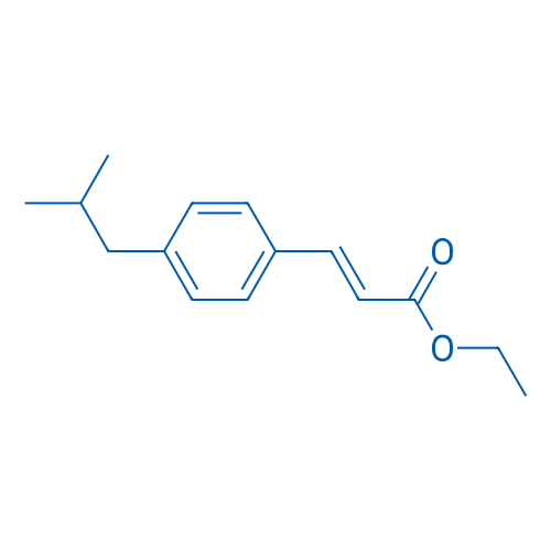 Ethyl 3-(4-Isobutylphenyl)acrylate 250mg