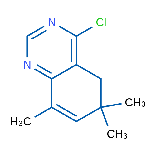 4-Chloro-6,6,8-trimethyl-5,6-dihydroquinazoline 1g