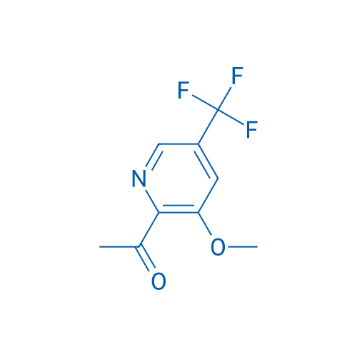1-(3-Methoxy-5-(trifluoromethyl)pyridin-2-yl)ethanone 100mg