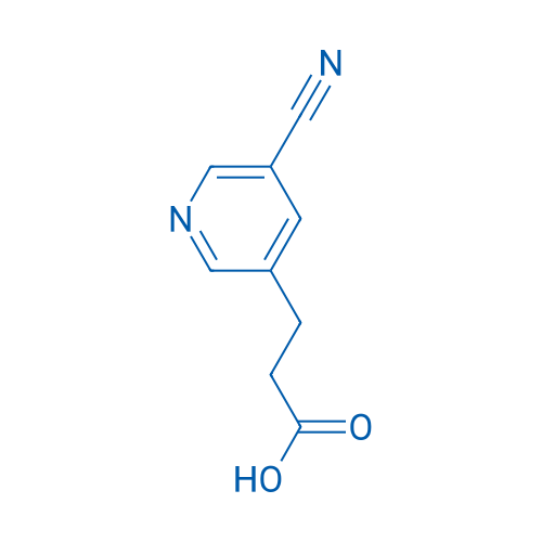 3-(5-Cyanopyridin-3-yl)propanoic acid 1g
