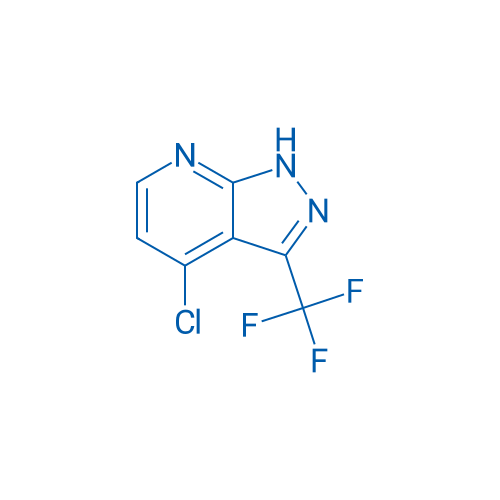 4-Chloro-3-(trifluoromethyl)-1H-pyrazolo[3,4-b]pyridine 250mg