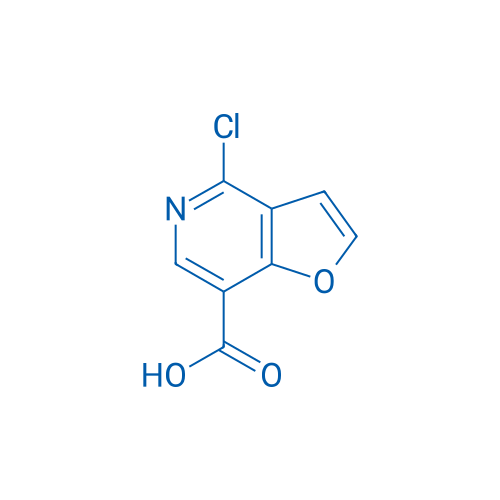 4-Chlorofuro[3,2-c]pyridine-7-carboxylic acid 250mg