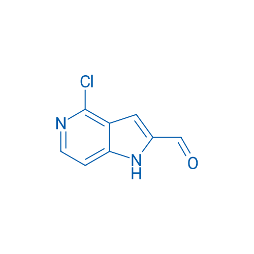 4-Chloro-1H-pyrrolo[3,2-c]pyridine-2-carbaldehyde 100mg