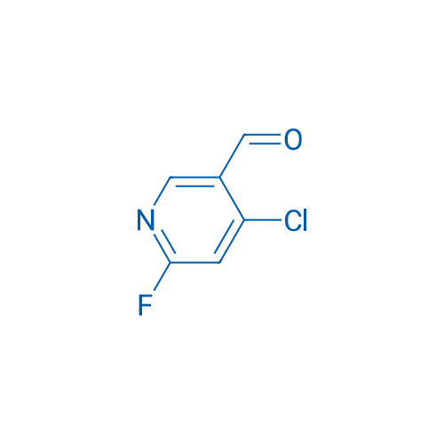 4-Chloro-6-fluoronicotinaldehyde 100mg