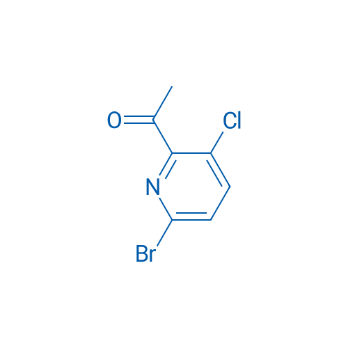 1-(6-bromo-3-chloropyridin-2-yl)ethan-1-one 250mg