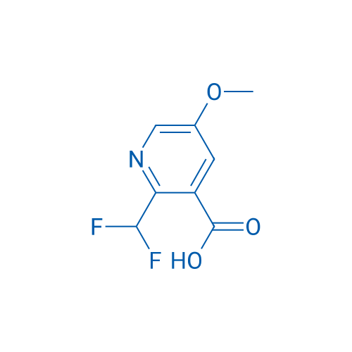 2-(Difluoromethyl)-5-methoxynicotinic acid 250mg