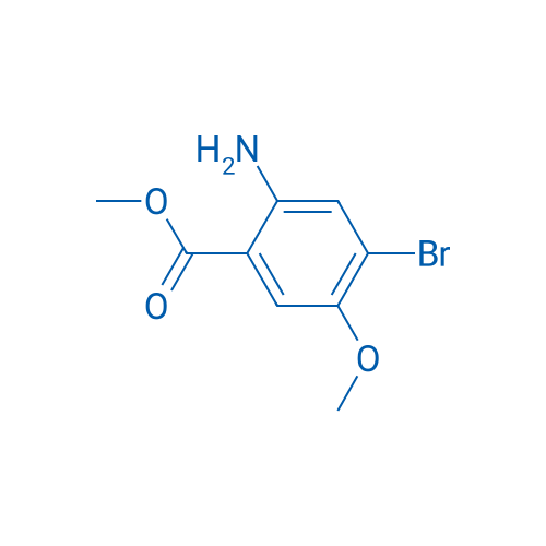 Methyl 2-amino-4-bromo-5-methoxybenzoate 250mg